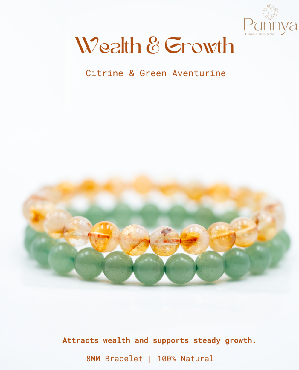 Citrine & Green Aventurine