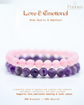 Rose Quartz & Amethyst
