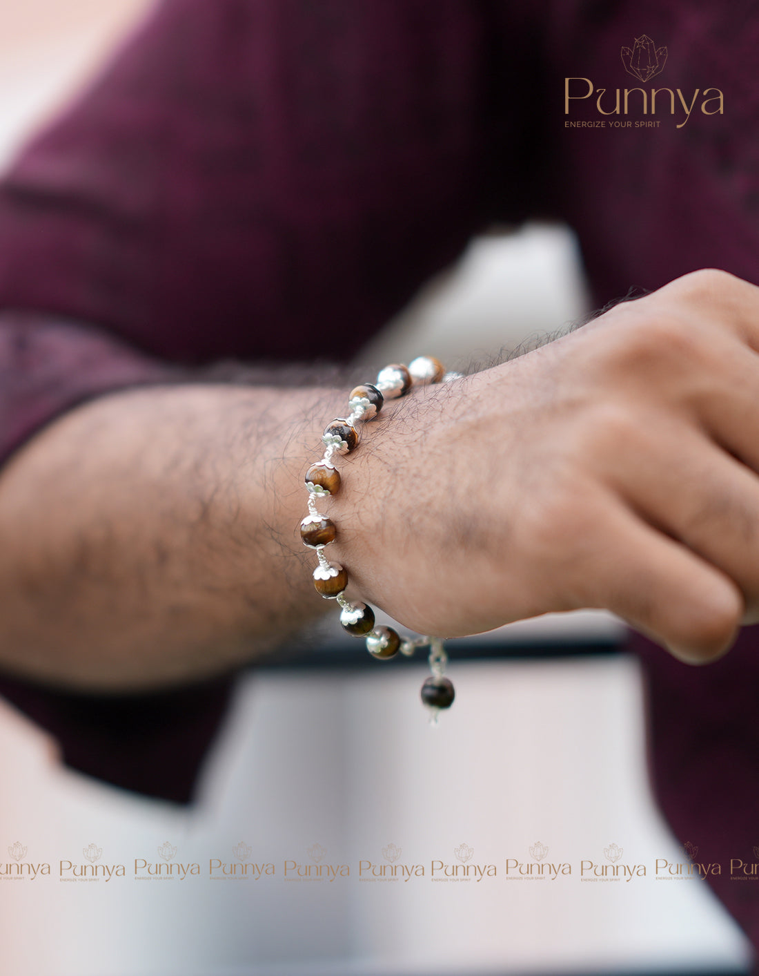 Strength & Protection - Natural Yellow Tiger Eye Bracelet