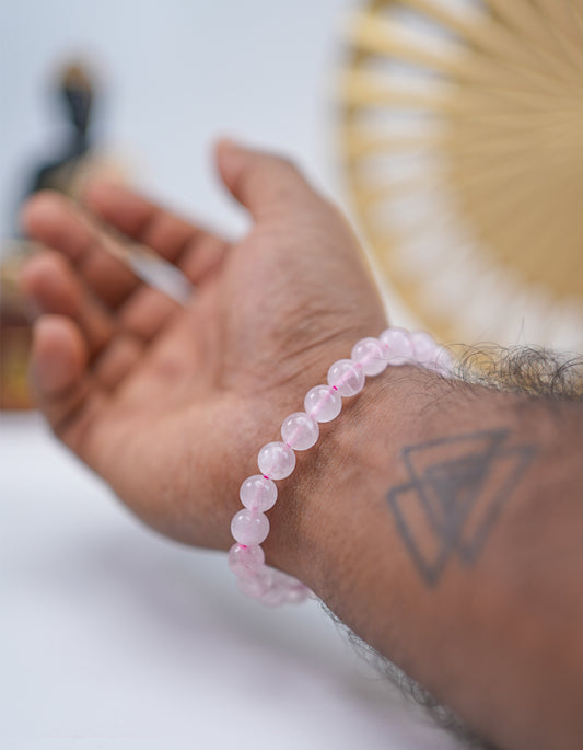 Rose Quartz Bracelet – The Stone of Unconditional Love