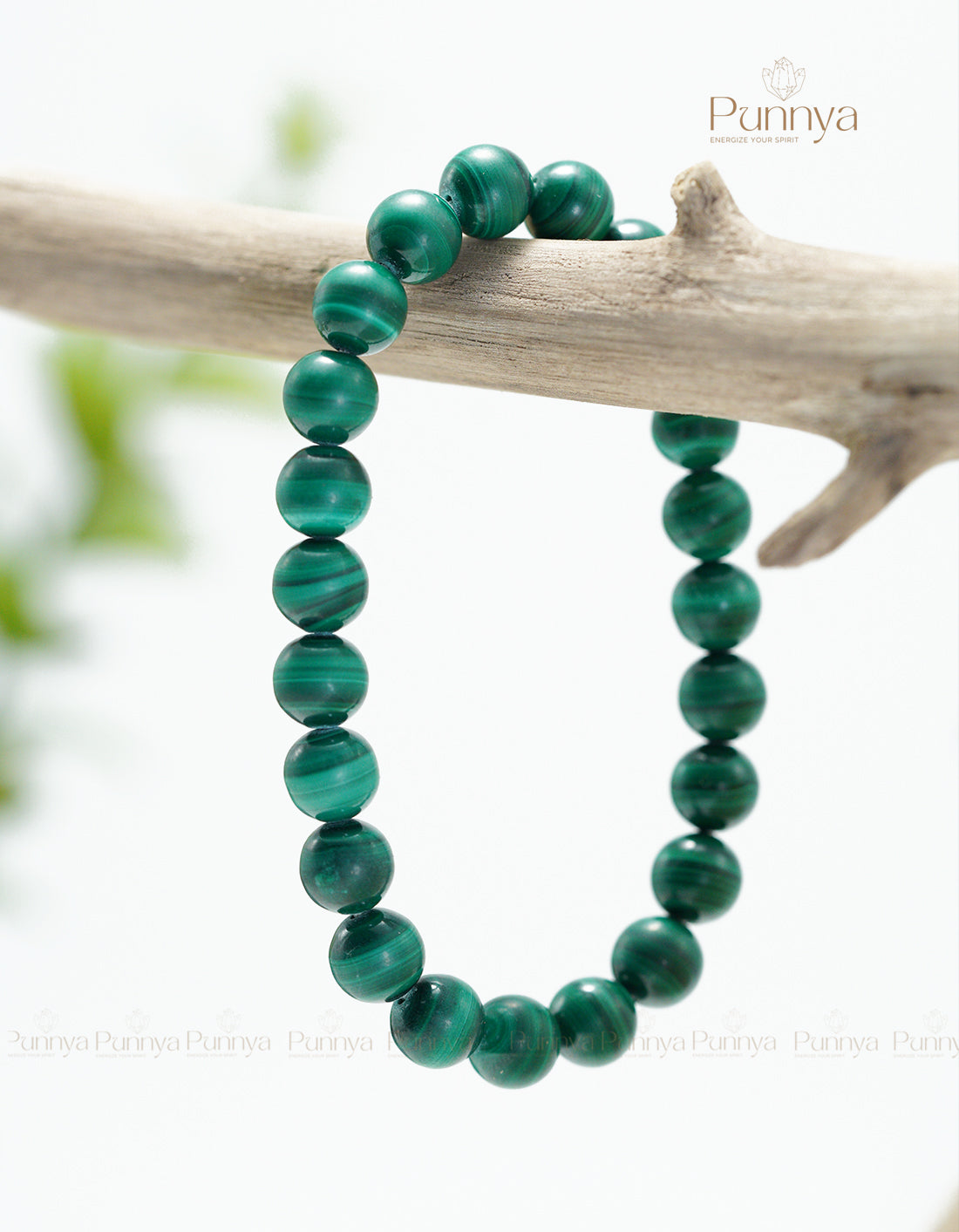 Natural Malachite Bracelet - Transformation & Protection