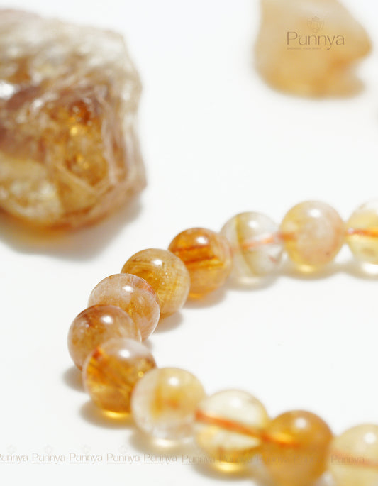 Natural Citrine Bracelet - Success And Prosperity