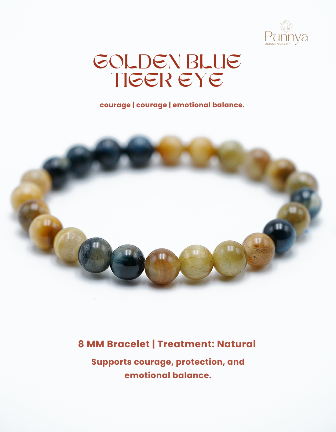 Natural Golden Blue Tiger Eye – The Stone of Courage and Clarity