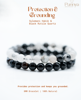 Sulemani Hakik &  Black Rutile Quartz