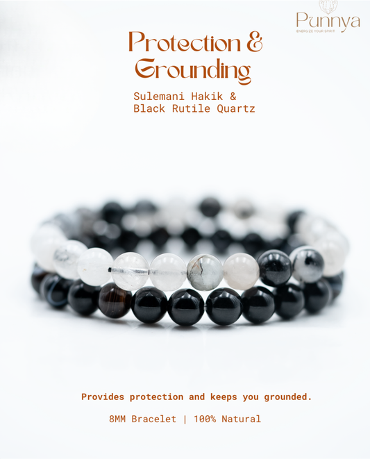 Sulemani Hakik &  Black Rutile Quartz