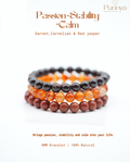 Garnet,Carnelian & Red jasper