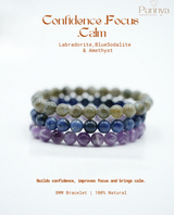Labradorite,BlueSodalite  & Amethyst