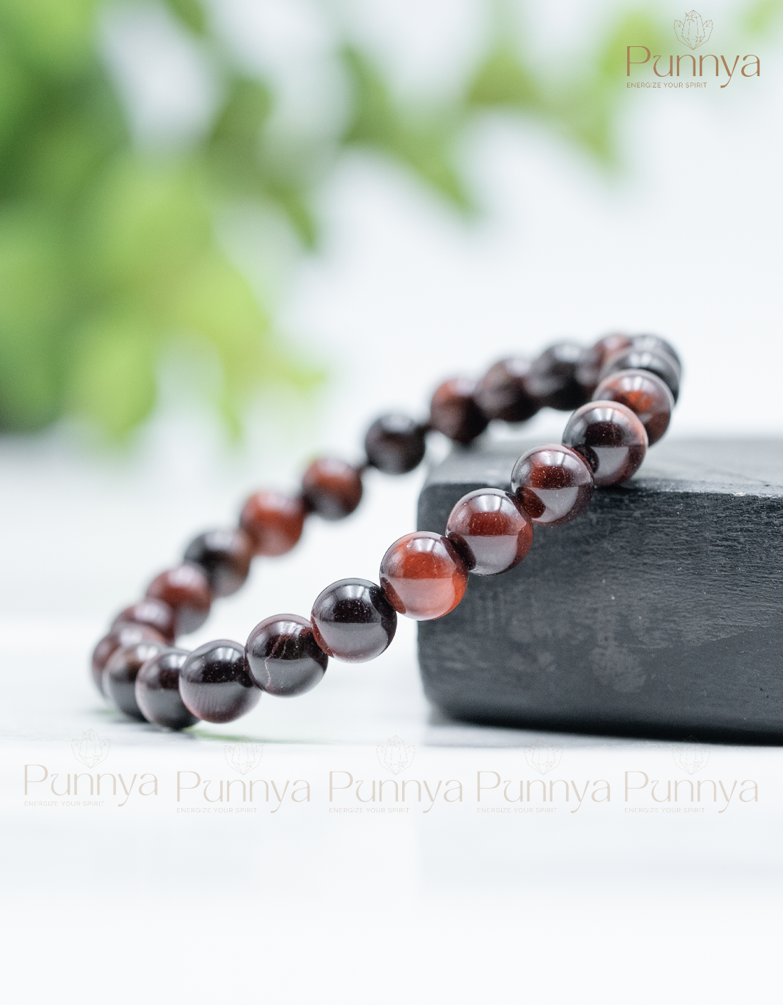 Natural Red Garnet Bracelet