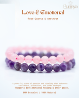 Rose Quartz & Amethyst
