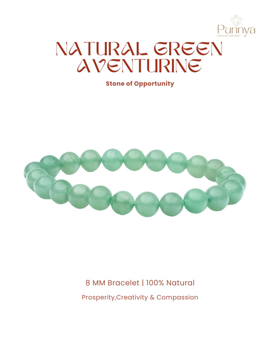 Natural Green Aventurine Bracelet
