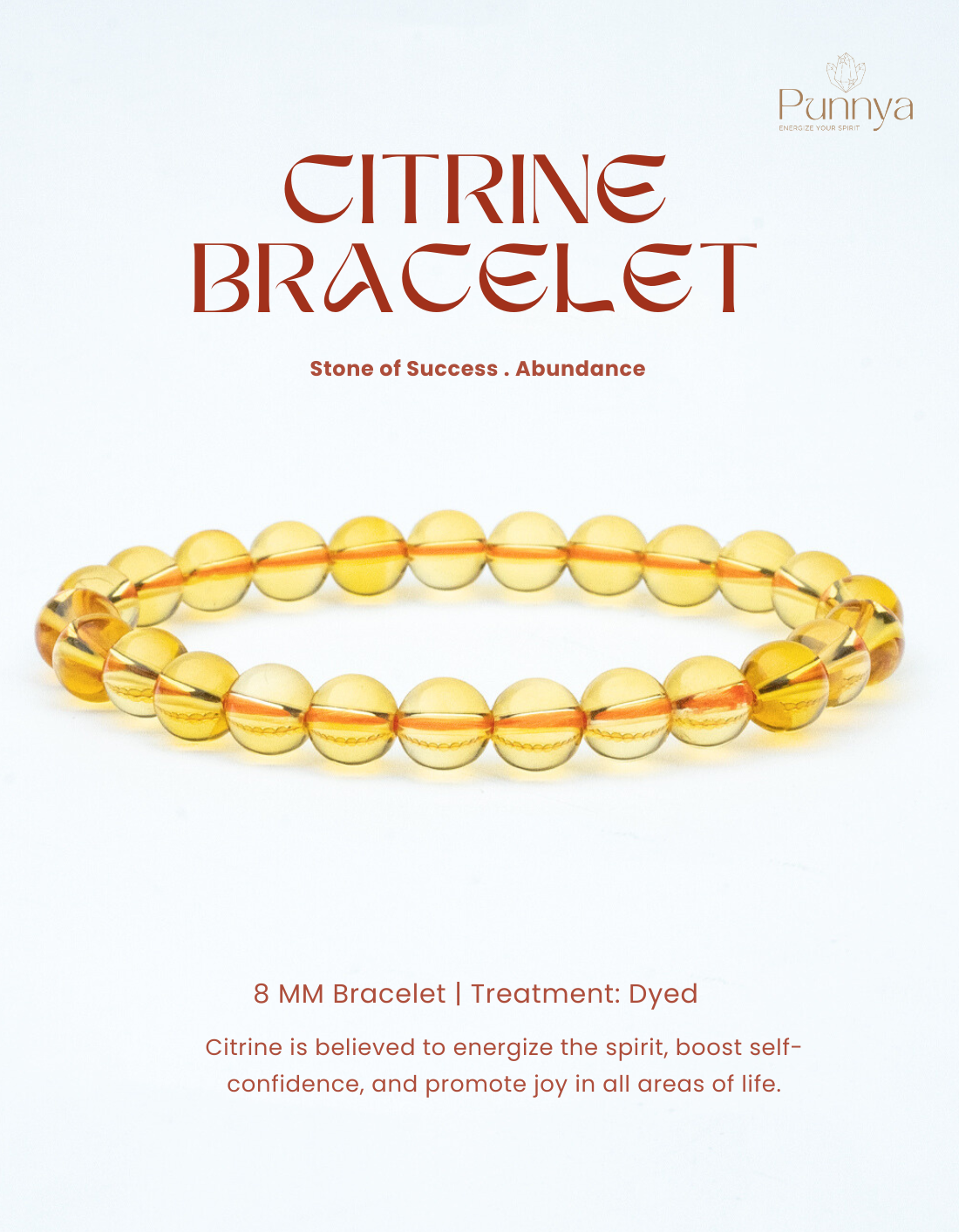 Citrine Bracelet – Stone of Success & Abundance