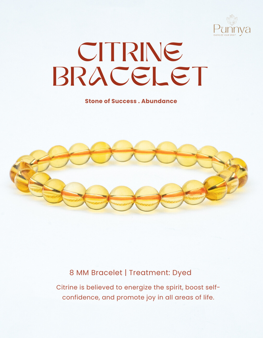 Citrine Bracelet – Stone of Success & Abundance