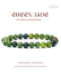Natural Green Jade Bracelet