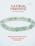 Natural Prehnite Bracelet - Love,Healing, and Spiritual growth.