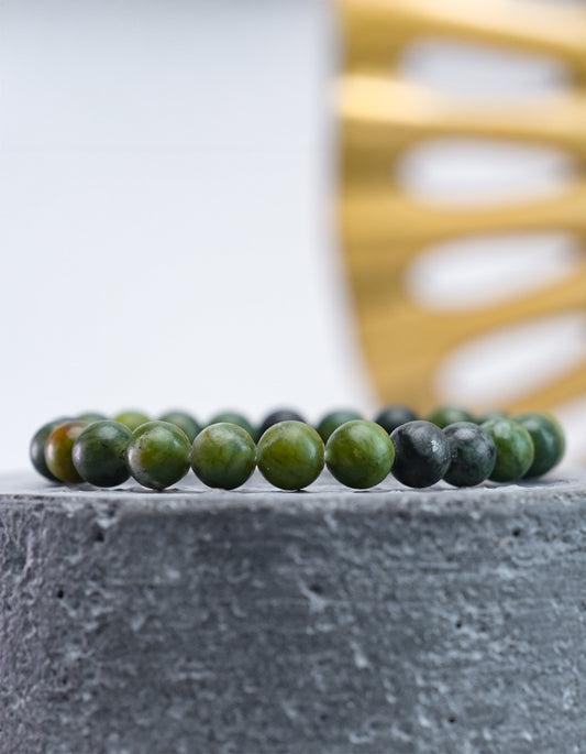 Natural Green Jade Bracelet
