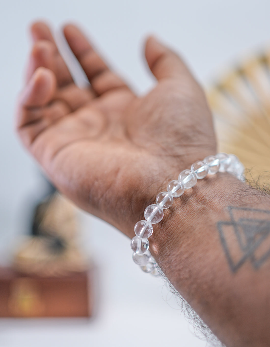Clear Quartz Healing Bracelet – Crystal of Light & Positivity