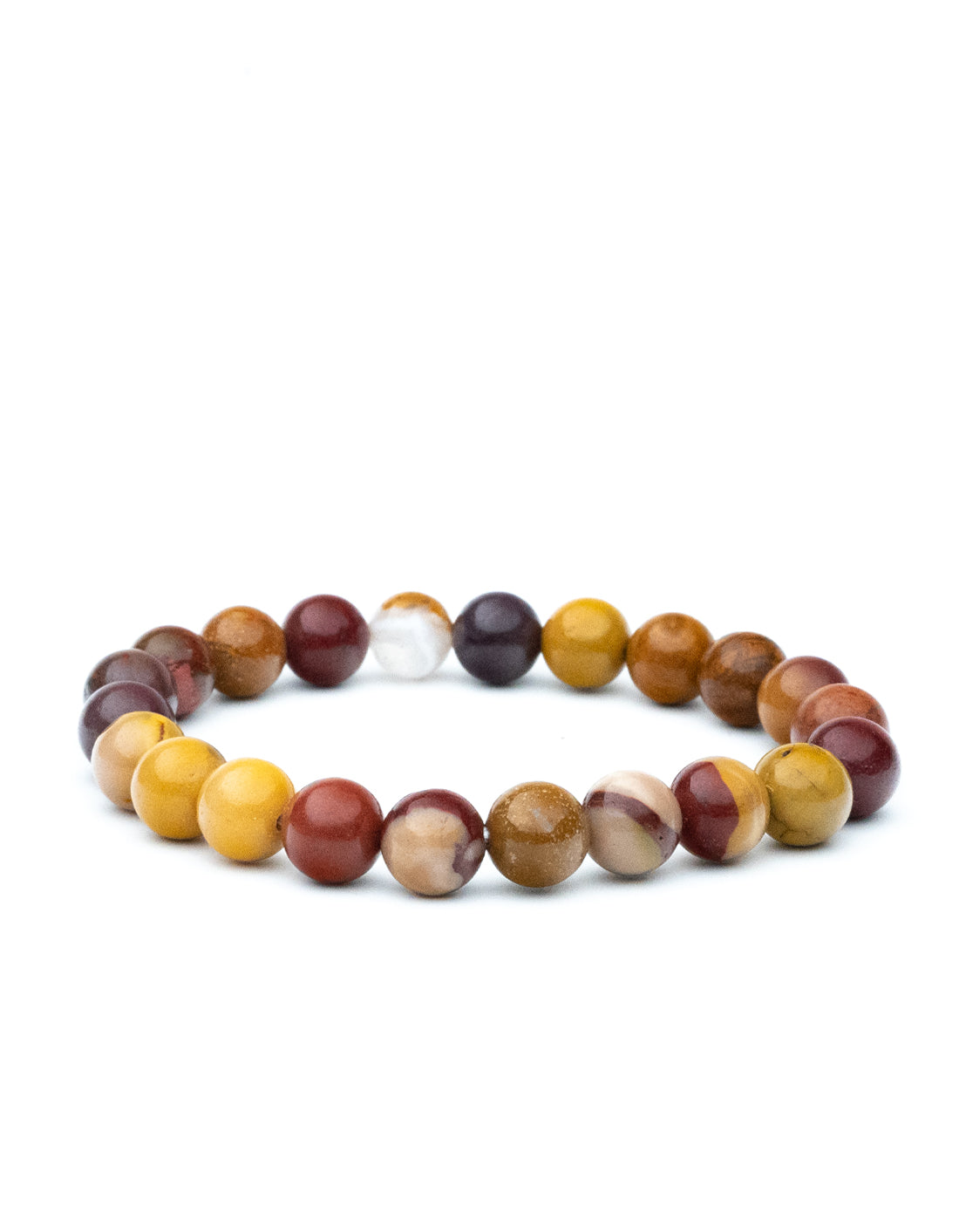 Natural Mookaite Jasper Bracelet – Stone of Strength & Inner Peace