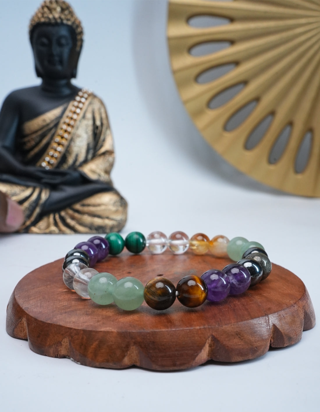 Natural Money Magnet Stone Bracelet