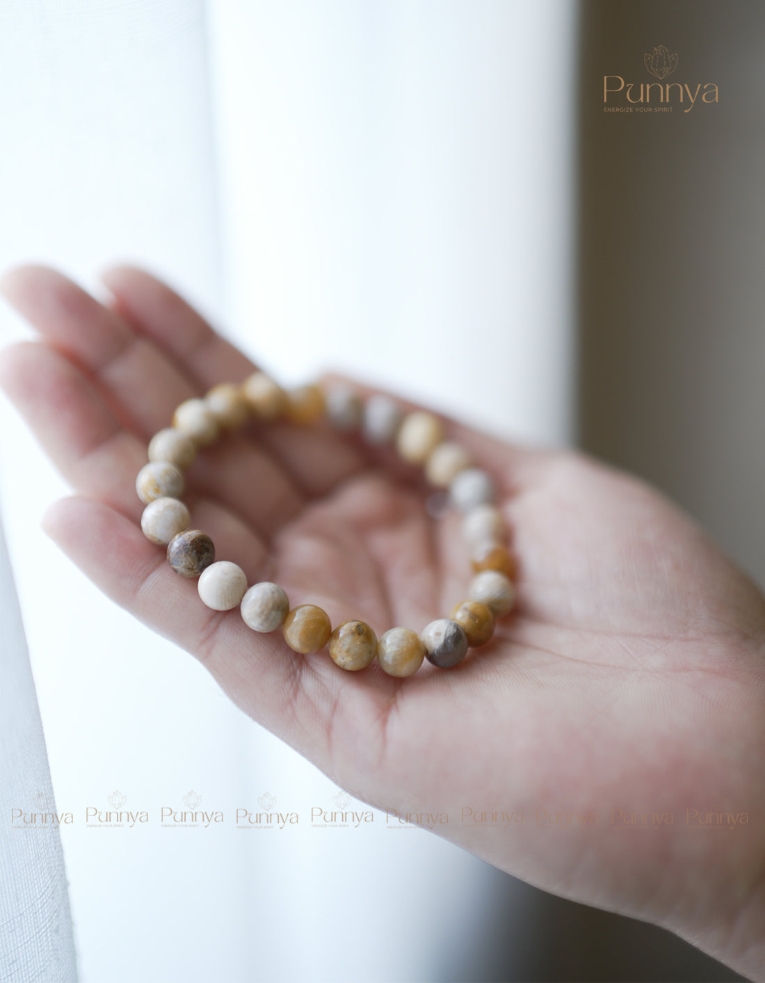 Natural Crazy Lace Agate Bracelet – Joy, Balance & Protection