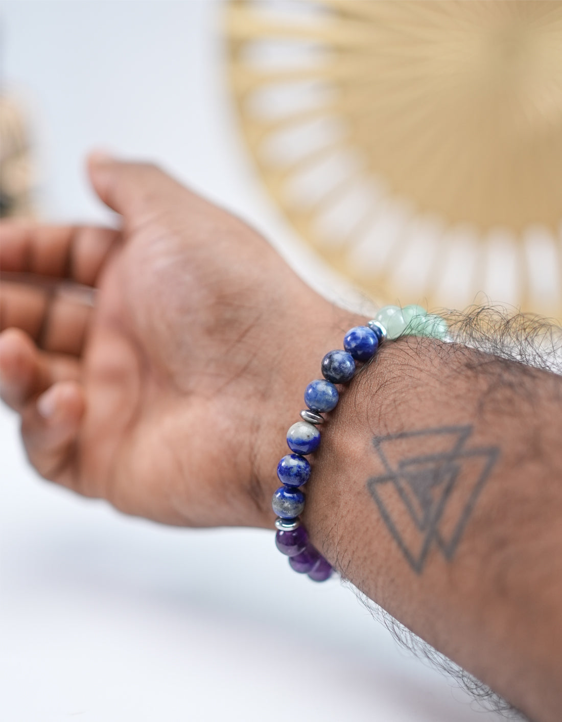 Natural 7 Chakra Stone Bracelet – Balance Your Energy, Elevate Your Soul